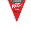 baner flagi pilka nozna do boju polsko bialo czerwoni 3 6 m