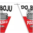 baner flagi pilka nozna do boju polsko bialo czerwoni 3 6 m