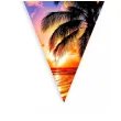 baner flagi rajska wyspa mix 3 6 m