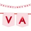 baner flagi valentines day walentynki partydeco 150 cm