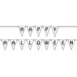 baner flagi wesoly duszek happy halloween czarno bialy congee 5 m