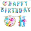 baner flamingi hawajskie happy birthday partypal 300 cm