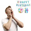 baner flamingi hawajskie happy birthday partypal 300 cm
