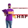 baner gaming party happy birthday procos 200 cm
