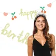 baner girlanda papierowa happy birthday dekoracja na urodziny 100 cm
