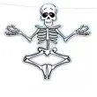 baner halloween szkielety partypal 2 m