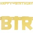 baner happy birthday brokat zlota godan 160 x 11 cm