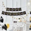 baner happy birthday czarny zloty godan 2 5 m