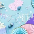 baner happy birthday opalizujacy partydeco 62 cm
