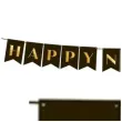 baner happy new year czarny partypal 250 cm