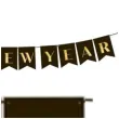 baner happy new year czarny partypal 250 cm