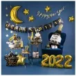 baner happy new year zloty partypal 120 cm