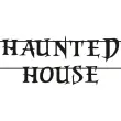 baner haunted house halloween czarny congee 5 m