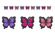 baner kolorowe motylki mix 1 5 m