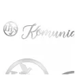 baner komunia swieta srebrny partypal 150 cm