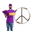 baner pacyfka boho santex 26x41 cm