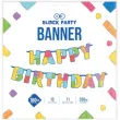 baner papierowy happy birthday klocki partypal 200 cm