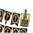 baner papierowy happy new year glamour jix 200 cm