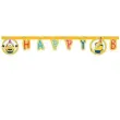baner papierowy minionki happy birthday procos 200 cm