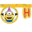 baner papierowy minionki happy birthday procos 200 cm