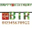 baner piksel happy birthday zielony amscan 150 x 13 cm