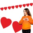 baner serca classic czerwony 2 2 m