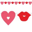 baner serca i usta czerwono rozowy 2 2 m