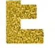 baner she said yes zloty brokat amscan 365 cm