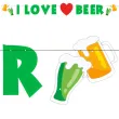 baner sw patryk i love beer zielony 2 2 m