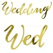 baner weding partydeco zloty 45 cm