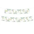 baner wieczor panienski listki bialy partycollection 3 5 m