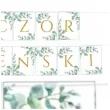 baner wieczor panienski listki bialy partycollection 3 5 m