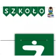 baner zegnaj szkolo tablica mix z zielonym 2 5 m