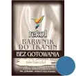 barwnik do tkanin bez gotowania niebieski rekol 15 g