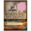 barwnik do tkanin bez gotowania rozowy argus 15 g