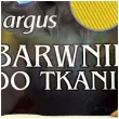 barwnik do tkanin classic zolty argus 15 g