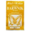 barwnik do tkanin motyl zolty biel i kolor 10 g
