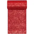 bieznik brokat mini czerwony santex 500 x 13 cm