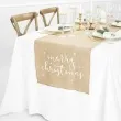 bieznik jutowy merry christmas partydeco 250 x 50 cm