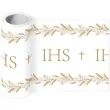 bieznik komunia swieta ihs zloty partydeco 500 x 40 cm