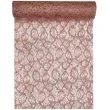 bieznik koronkowy rose gold poliester santex 500 x 28 cm