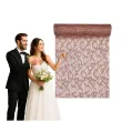 bieznik koronkowy rose gold poliester santex 500 x 28 cm