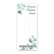 bileciki podziekowanie merci ihs komunia eukaliptus green 6x14 cm 5 szt
