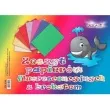 blok brokat fluorescencyjny aliga 25 x 35 cm 8 kol