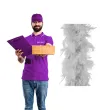 boa classic z pior szary partypal 190 cm