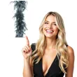 boa deluxe szare funnyfashion 200 cm 45 g