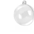 bombka do dekorowania kula akrylowa brewis 6 cm 5 szt
