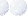 bombka do dekorowania medalion akrylowa aliga 10 cm 5 szt