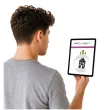 bombka sniezny domek transparentna 7 5cm arpex