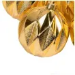bombki blyszczace romby zlote akces 8 cm 12 szt